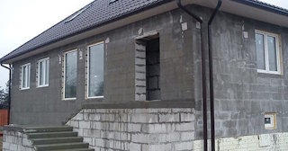 Фасад из газобетона для дома в Химках - Строй-Хмк, качественная отделка от 2074 руб.